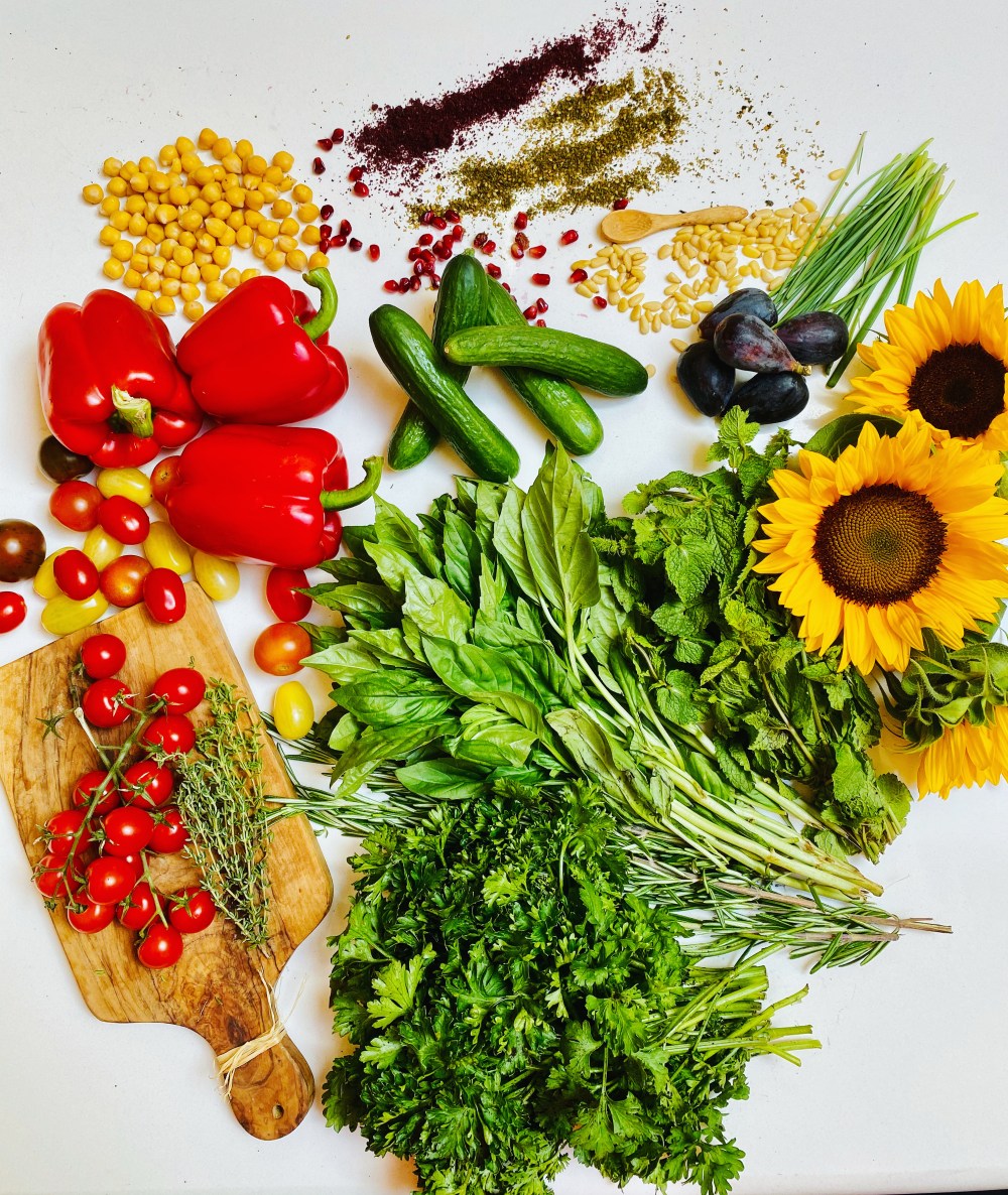 Mixed ingredients in Israeli pantry 6 - Aug. 2020